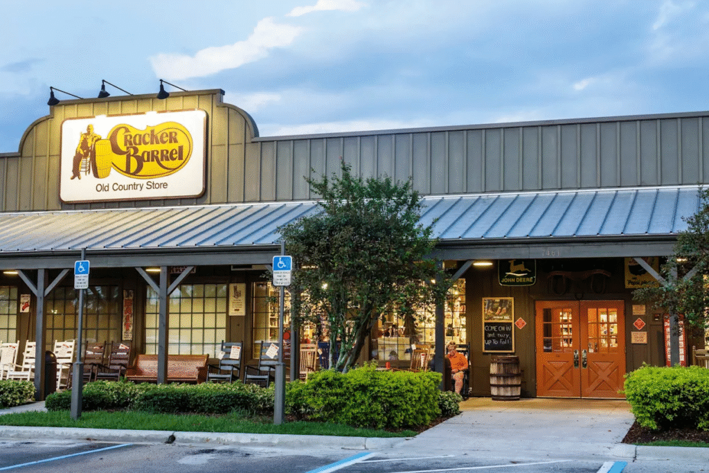 Cracker Barrel Responds to Criticism of New Logo, Says ‘Old Timer’ Will Stay on Menus and Road Signage